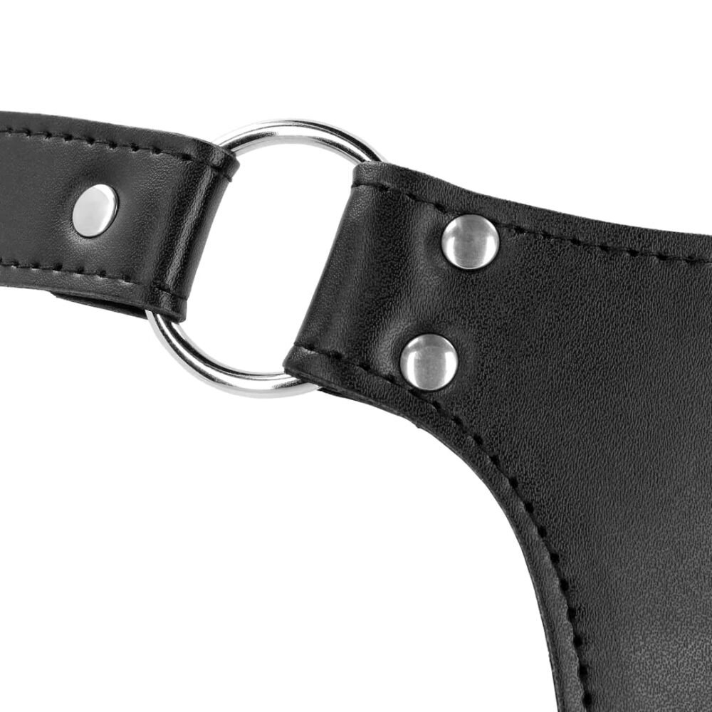 Ceinture de Chasteté Homme Attache Sexe simili cuir