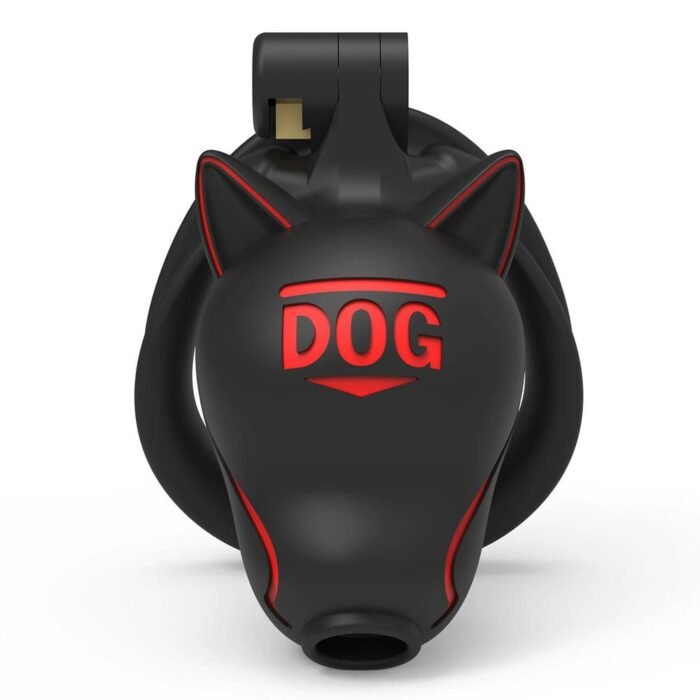 Cage de Chasteté Plastique pour Chien Soumis