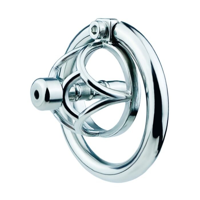Cage Chasteté en Métal Pénétration Urétrale